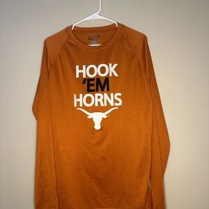 Section 101 Orange Hook 'Em Horns Sweatshirt